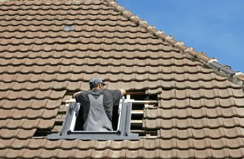 Pose de velux - Tercé